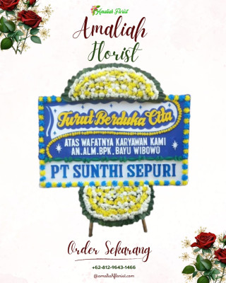 Papan Bunga Duka di Lahusa