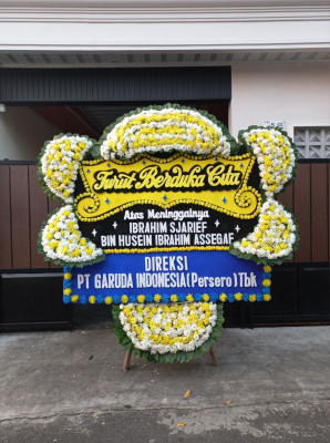Papan Bunga Duka di Lahusa