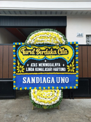 Papan Bunga Duka di Lahusa
